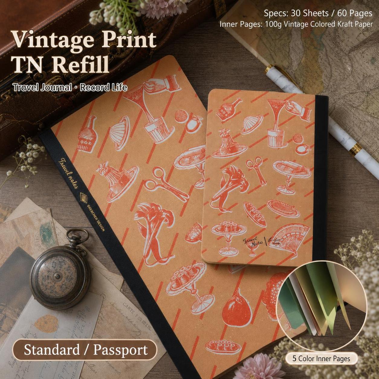 Cuaderno de Viajero Retro, Pág - Planned Parenthood reseña y precio