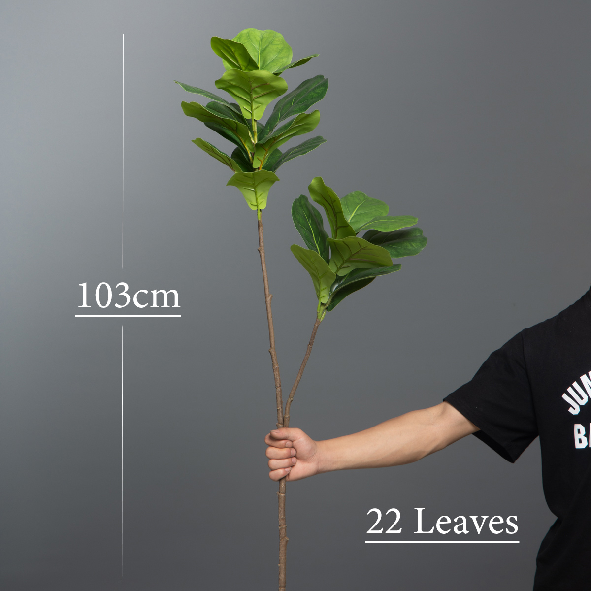 Rama de árbol de Ficus Artific - Rubber Plant Ficus reseña y precio