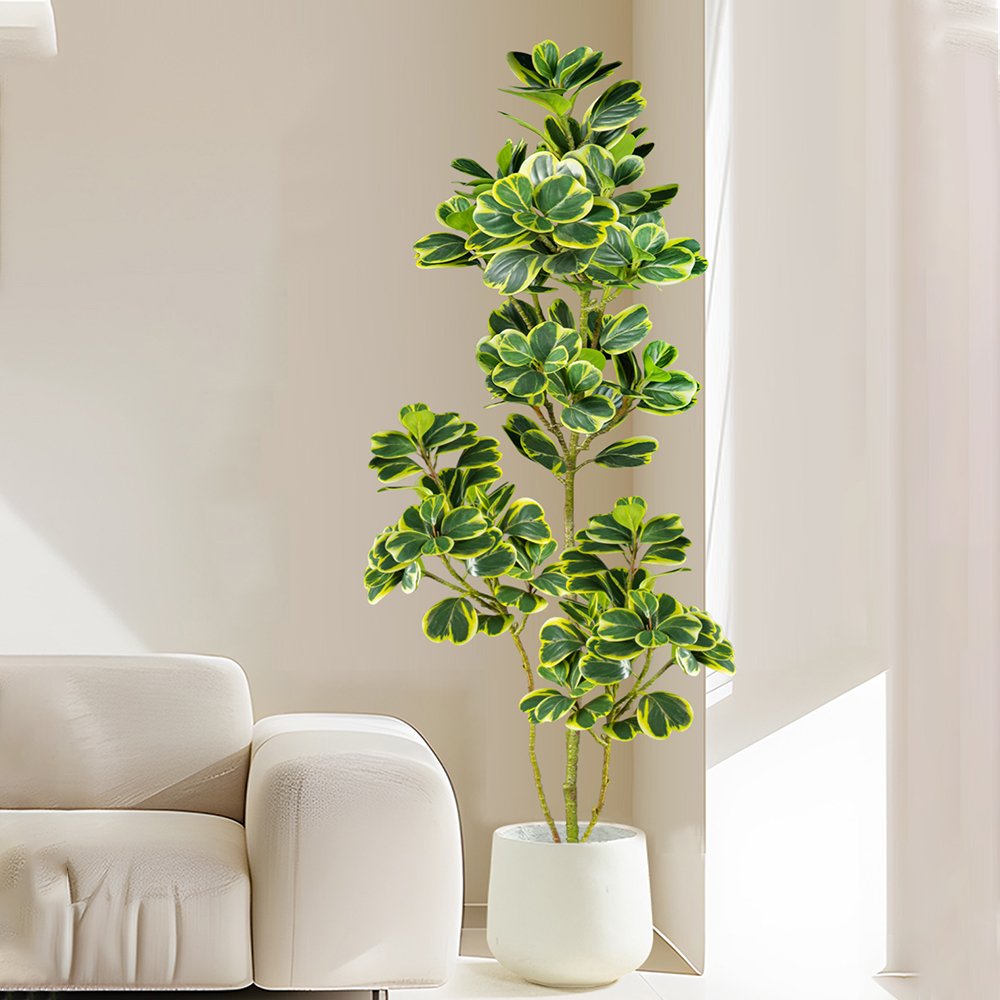 Árbol de Ficus Artificial de 7 - Rubber Plant Ficus reseña y precio