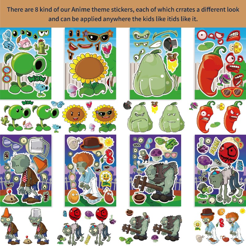 Pegatinas de Rompecabezas de D - Plant Parent Vs Planta reseña y precio