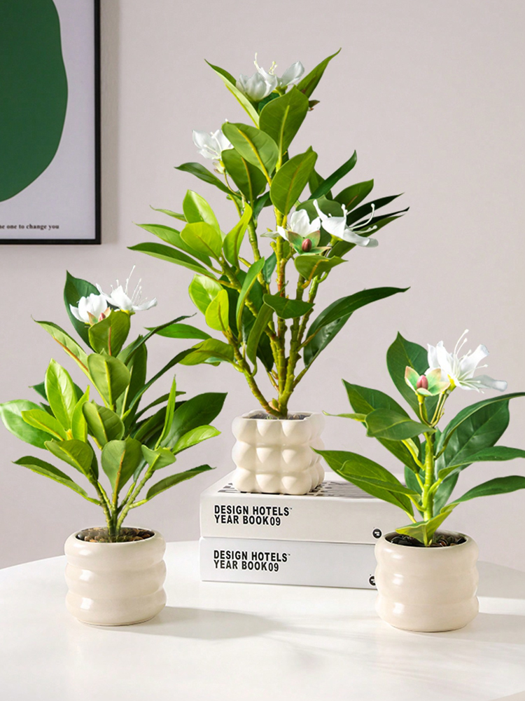 Plantas artificiales de Azalea - Rubber Plant Ficus reseña y precio