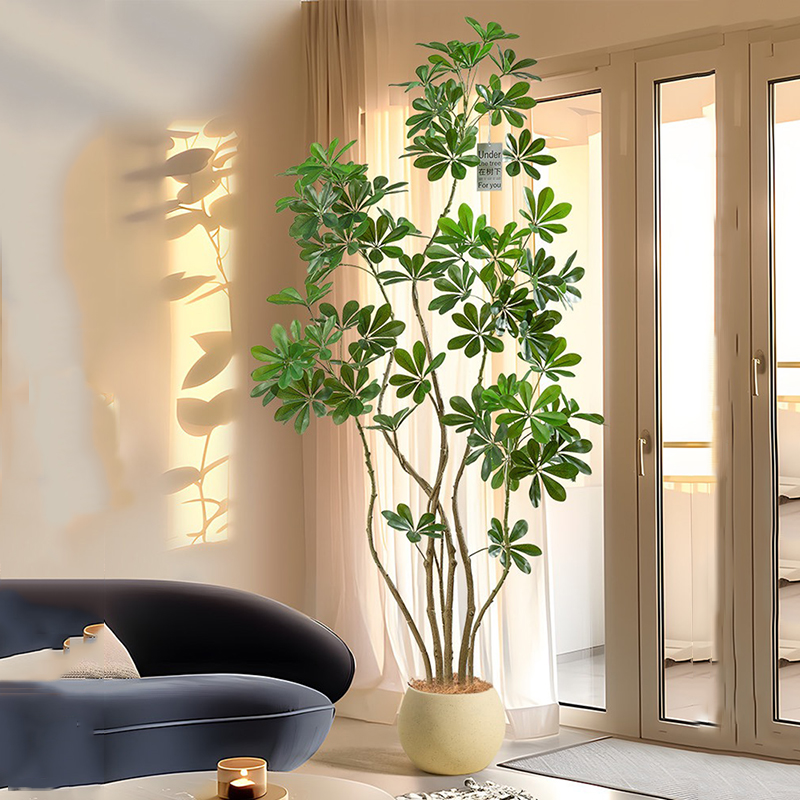 Árbol de Ficus Artificial gran - Rubber Plant Ficus reseña y precio