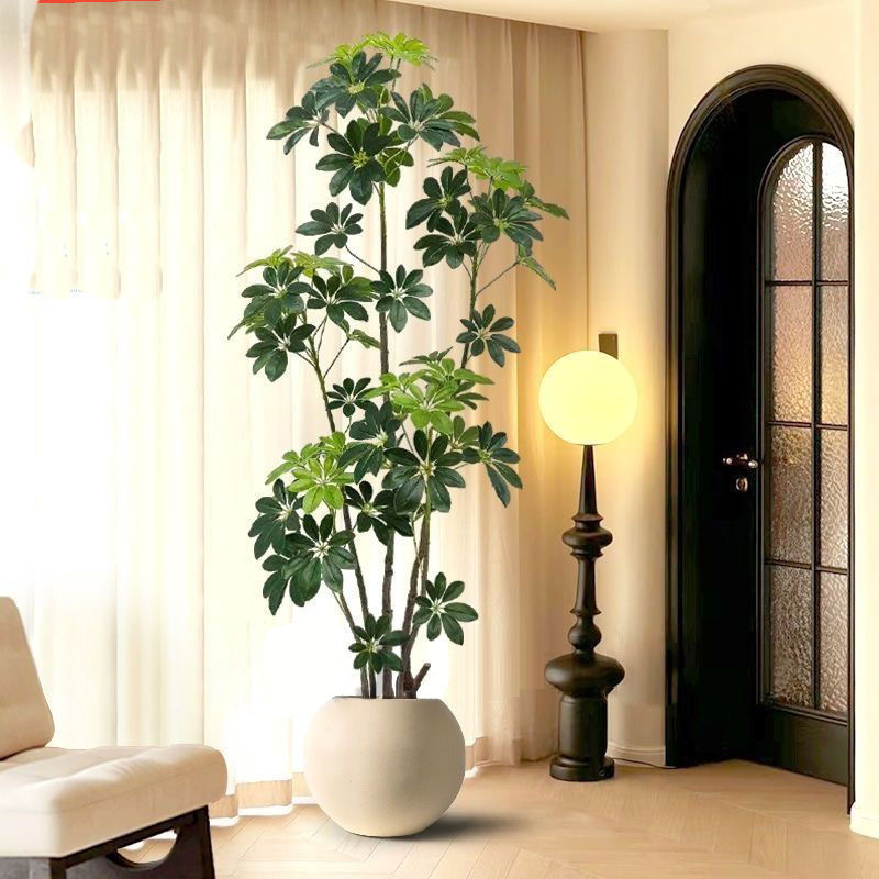 Árbol de Ficus Artificial gran - Rubber Plant Ficus reseña y precio