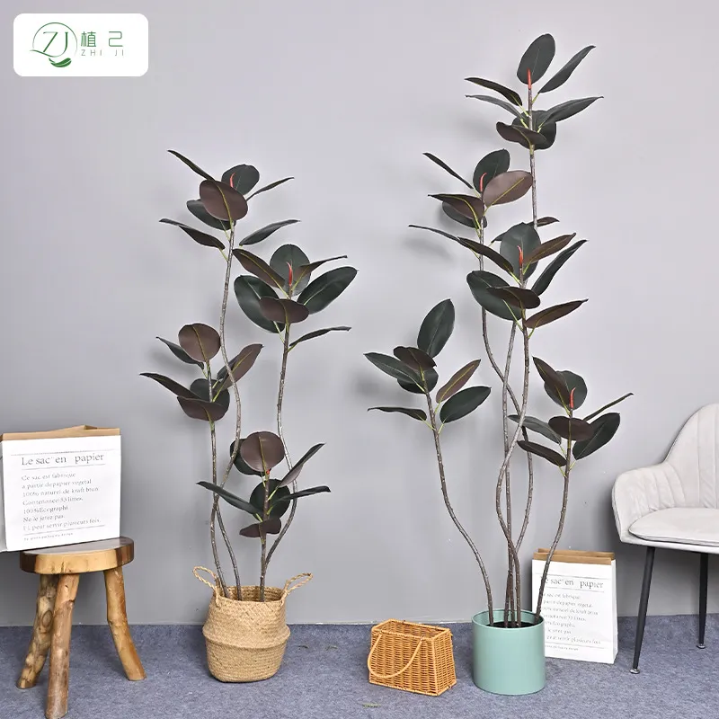 Planta Artificial de Árbol de  - Rubber Plant Ficus reseña y precio