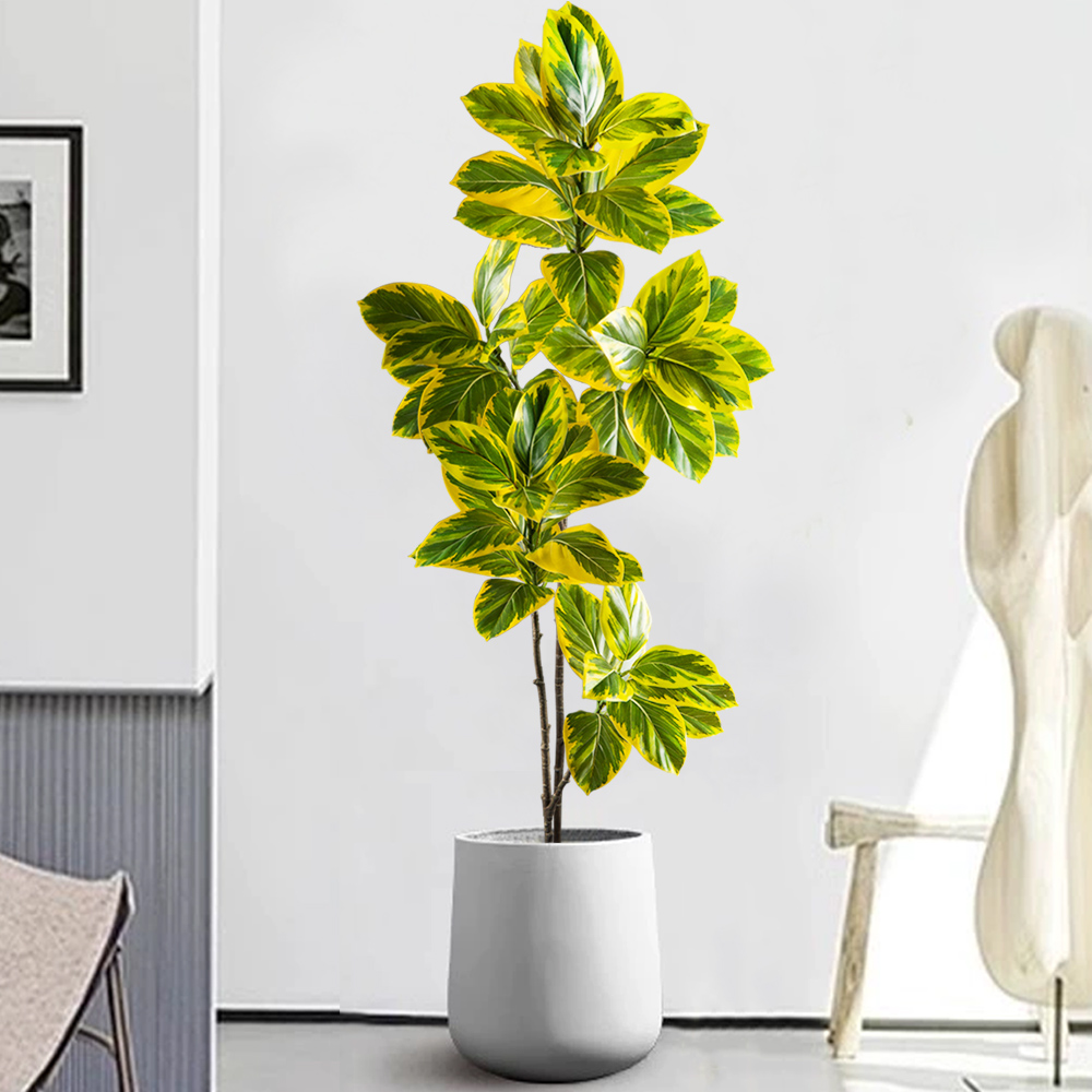 Rama de árbol Artificial Banya - Rubber Plant Ficus reseña y precio