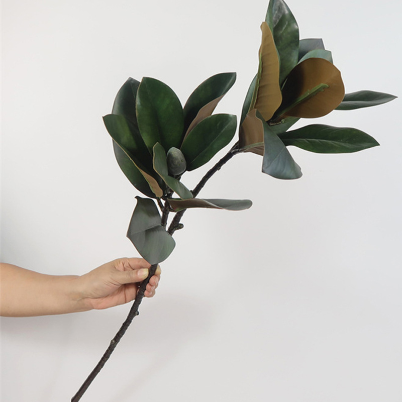 Plantas artificiales grandes d - Rubber Plant Ficus reseña y precio